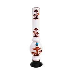 Acrylic Multi Sticker With Multi Color Ice Bong (16 Inch 50 MM)