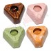 Triangle  Fancy Color Ceramic Ashtray 