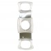 Double Blade Stainless Steel Cigar  Cutter