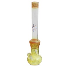 20 Inch Color Changing  Double Bowl  Glass Ice Bong (50mm) 