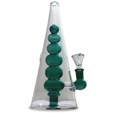 Rocket Design Color Diffuser Glass Bong (10 inch)