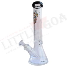 14 Inch Dragon Sticker Heavy Glass Ice Bong (50mm) 9MM Thickness