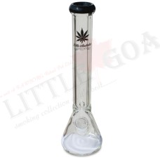 16 Inch LITTLE AMSTERDAM Sticker Heavy Glass Ice Bong (50mm) 9MM Thickness 