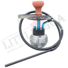 12 Inch AL-Rasta Aluminium Cup Hookah With Silicon Pipe (HK-106)