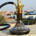 Premium Hookah 17 Inch AL-Rasta (100% Brass ) With Silicon Pipe 