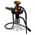 15 Inch AL-Rasta Borosilicate Glass  Hookah With Silicon Pipe (HK56)