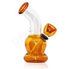 Mini Glass Bong (4 Inch Colored)