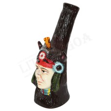 Ceramic Bong Devil  Shape (9 Inch) 