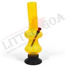 Double Bowl Acrylic Ice Bong  (12 Inch 50 MM)