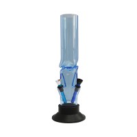 Acrylic Straight Ice Bong (12 Inch 50 mm, Double shooter)