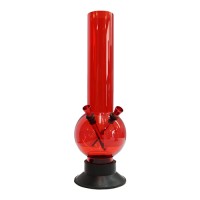 Acrylic Plain Bong with Double shooter (12 Inch 50 mm)