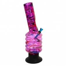 Marble Design Acrylic Ice Bong (12 Inch 50 MM)