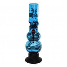 Acrylic Water Bong (12 Inch 50 MM Double Bowl)