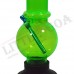 Single Bowl Plain Acrylic Ice Bong Assorted Color (16 Inch 50mm)