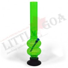 Double Bowl Acrylic Ice Bong (16 Inch 50mm)