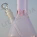 8 Inch 34mm Natural Color Glass Bong