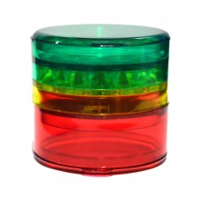 Acrylic Honey Herb Grinder (56 mm 4 Part Medium)