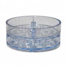 Acrylic Herb Grinder (42 mm 2 Part With Magnet)