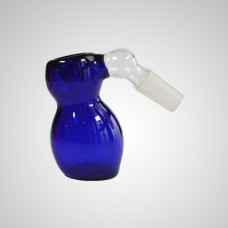 Blue Color Glass Ash Catcher (14 MM One Leg)