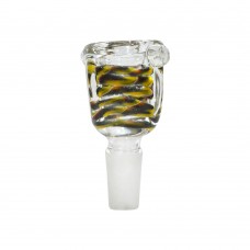 Glass Bong Cap (14 MM, Multi Color Pack of 1)