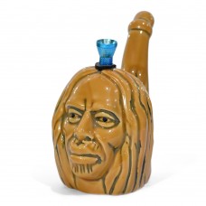 Ceramic Bong (6 Inch, Man Face Shape)