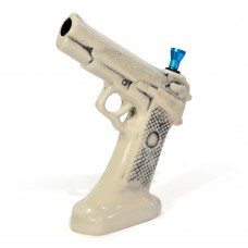 Gun Shape Ceramic Bong (9 Inch)