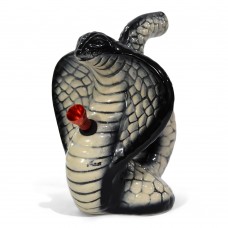 Snake Design Ceramic Bong (7.5 Inch)