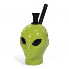 Alien Shape Ceramic Bong (4 Inch)