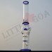 16inch Natural Color  Chamber With Honey Comb Glass Ice Bong