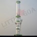 16inch Natural Color  Chamber With Honey Comb Glass Ice Bong