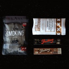 Smoking Buds + Little Amsterdam French Tobacco + Smoking Paper