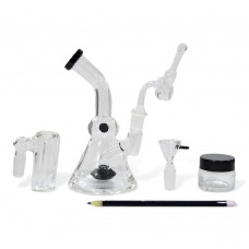 Glass Oil Bong Kit With Bag