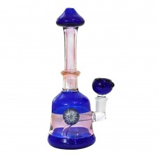Colored Glass Diffuser Bong (8 Inch 40MM)
