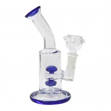 Double Diffuser Glass Bong (6 Inch)