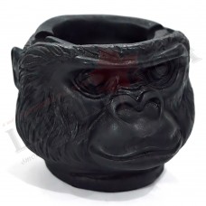 Resin Monkey Face Smoking Ashtray