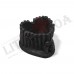 Polyresin Couple Kiss Heart Shape Black Ashtray