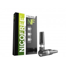 Nicofree Cigarettes Safety Filters - Black For Cigarettes Dokha, Medwakh Pipe