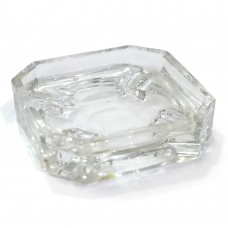 Glass Elegant Frosted Fancy Ashtray