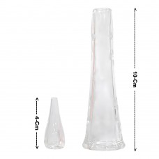 Glass Chillum (Sadhu Chillum 4 Inch)
