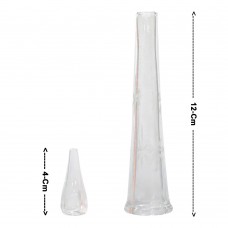 Glass Chillum (Sadhu Chillum 5 Inch)