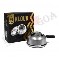 Fumo Metal Kaloud Charcoal Holder Head with Black Silicone Handle