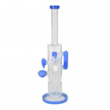 Colored Honeycomb Recycle Glass bong (16 Inch 50 MM)