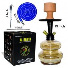 13" KrmaX New Design Shisha Hookah With Silicon Pipe