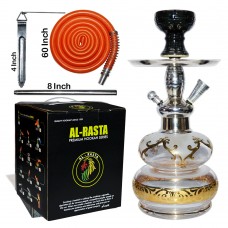 13" KrmaX New Design Shisha Hookah With Silicon Pipe