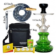 14 Inch KrmaX Multicolor Lindoo Bag Hookah 