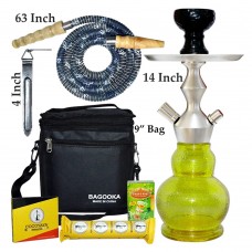 14 Inch KrmaX Multicolor Gelato Base Bag Hookah 