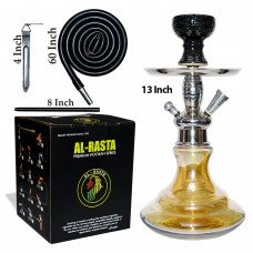 13" KrmaX Original Dragon Hookah With Silicon Pipe