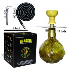 11" KrmaX Jaguar Hookah With Silicon Pipe