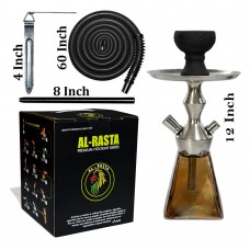 12" KrmaX New Design Fox Hookah With Silicon Pipe