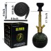 17" KrmaX New Design Shark Brass Hookah With Silicon Pipe